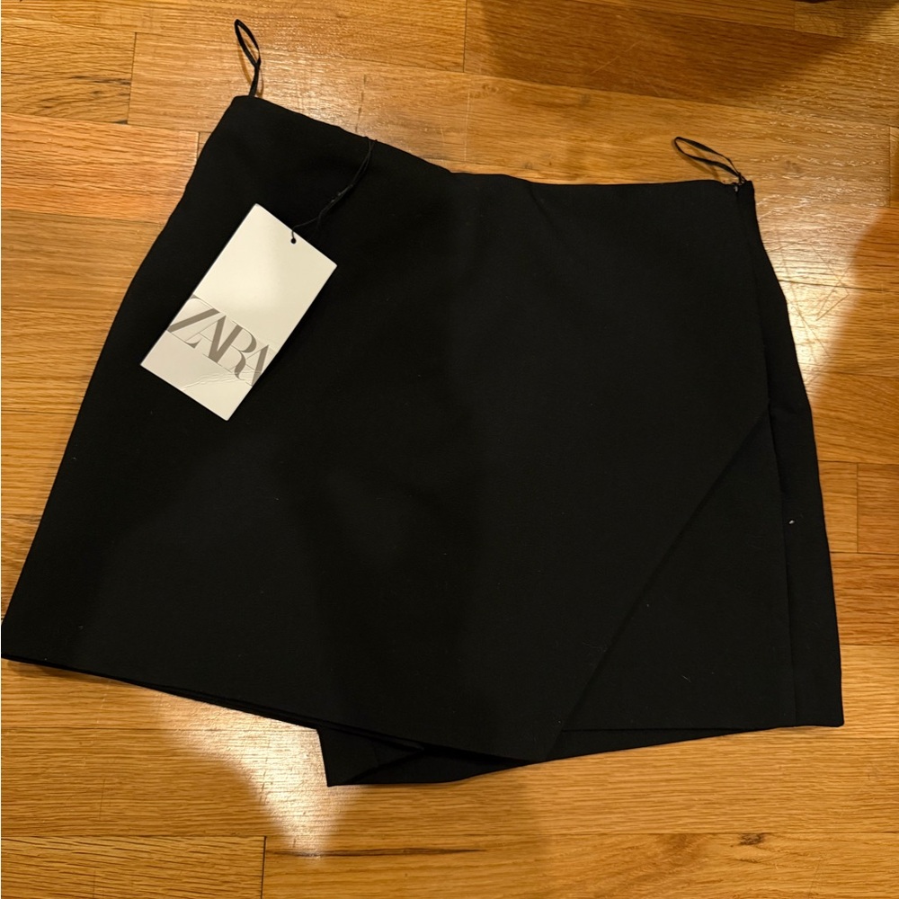 Zara Elegant Black Skort